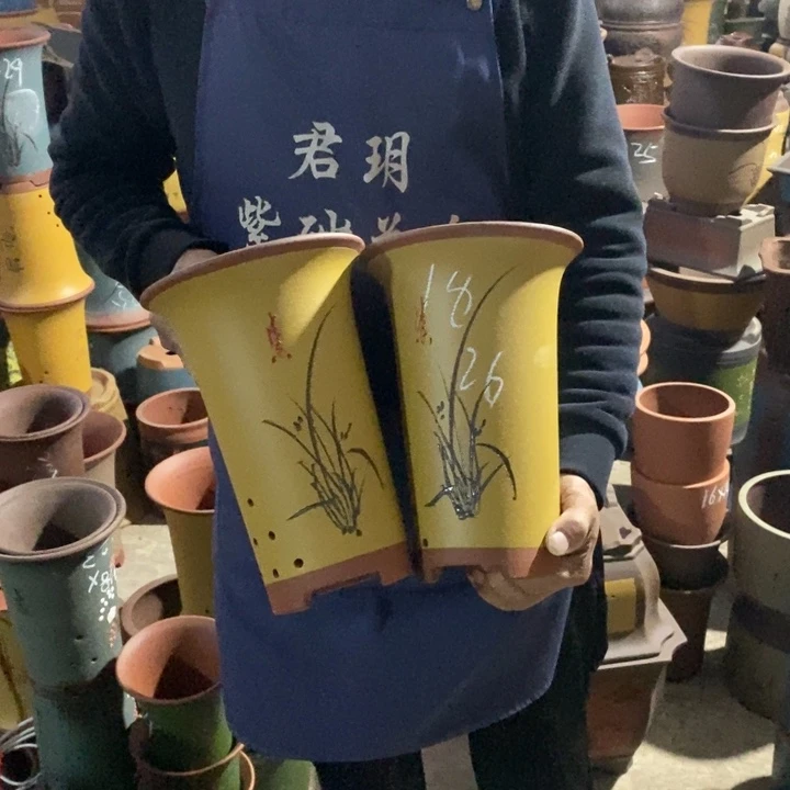 紫砂花盆紫砂艺术