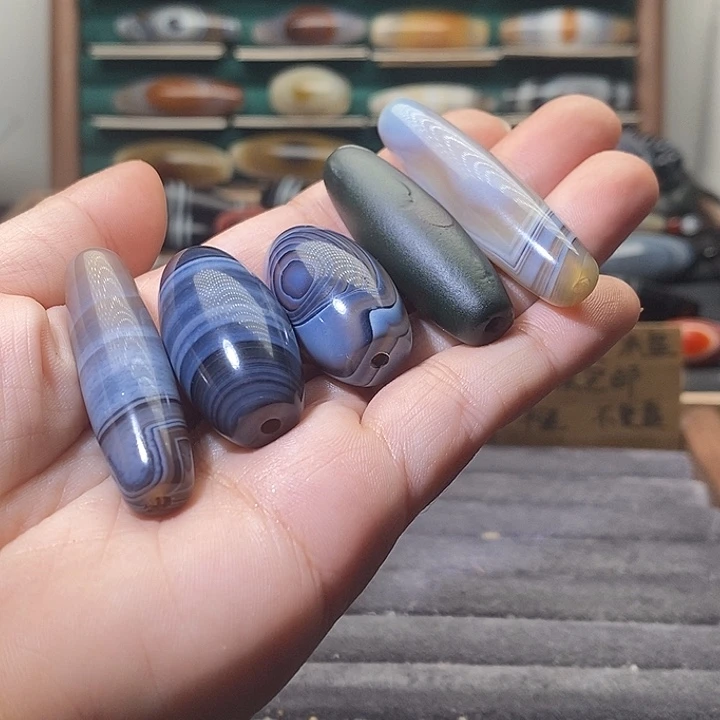 心***树玛瑙/玉髓未镶嵌吊坠(不含链)