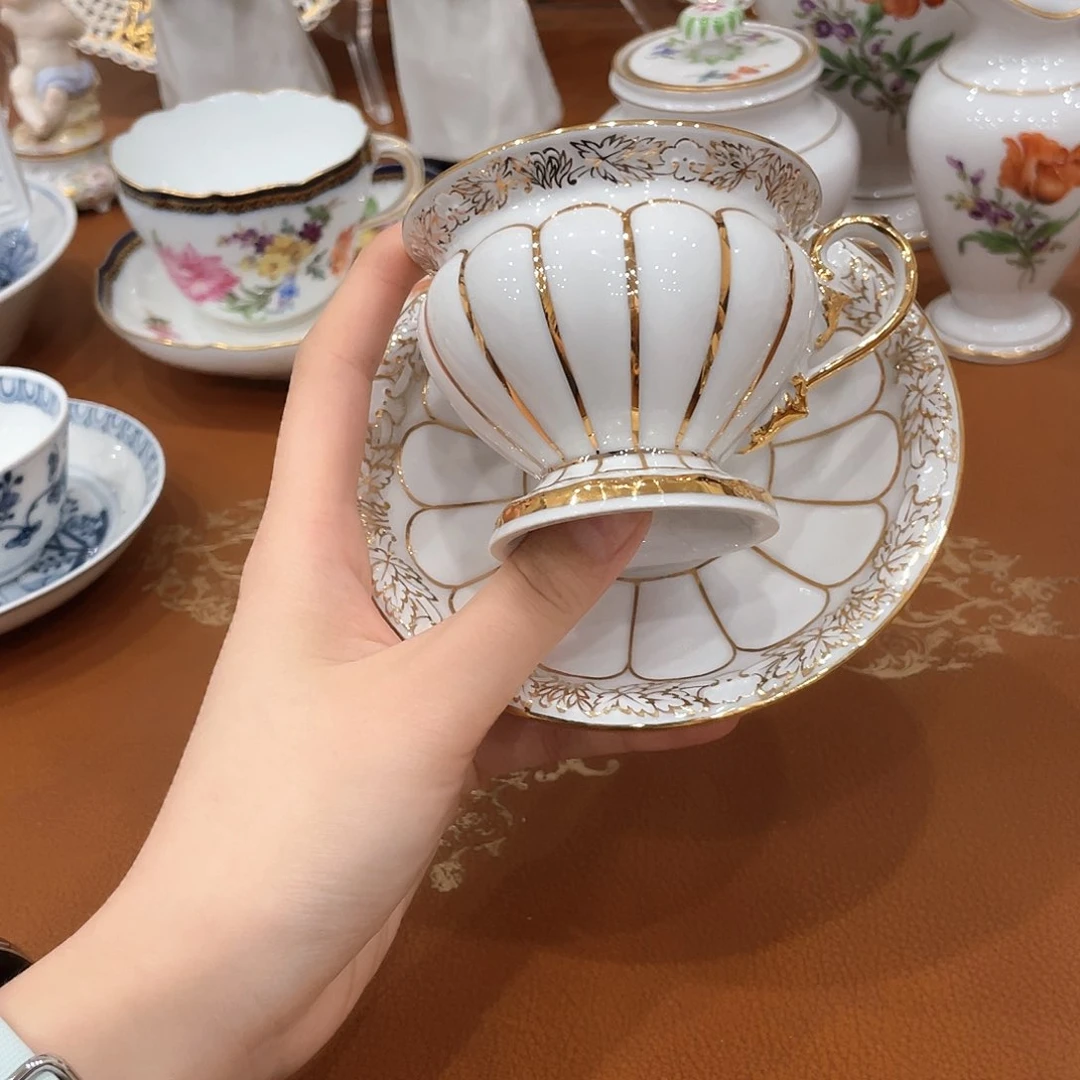 瓷片中古一等摩卡杯