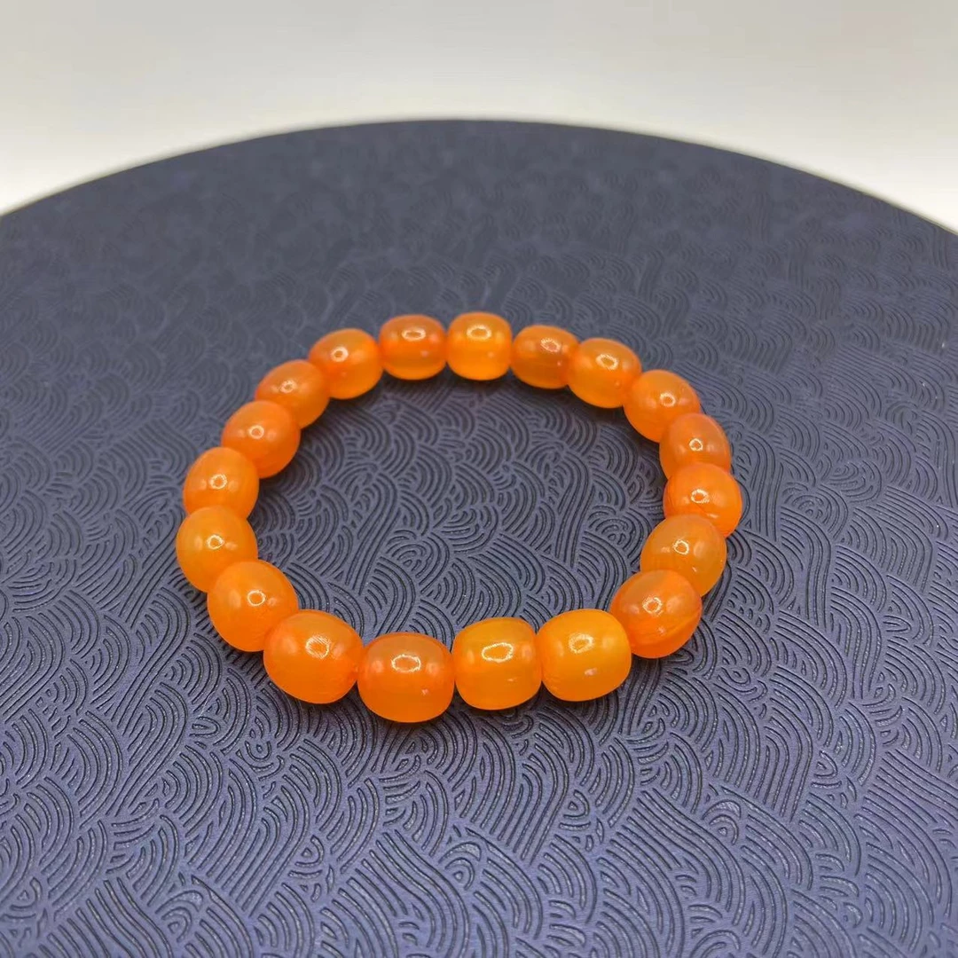 4号 D6甲甲黄色10mm手串