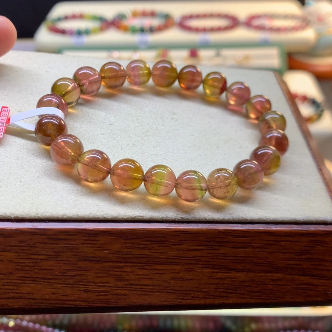 手串未镶嵌碧玺西瓜碧玺