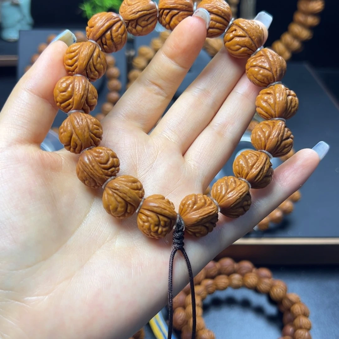 桃核手串荔枝17手串