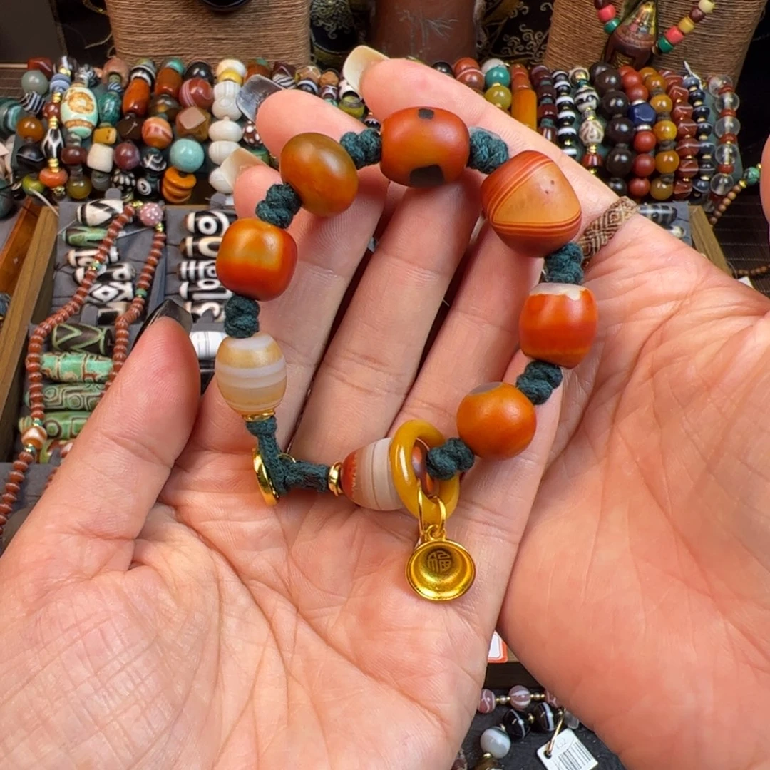 玛瑙/玉髓未镶嵌手链