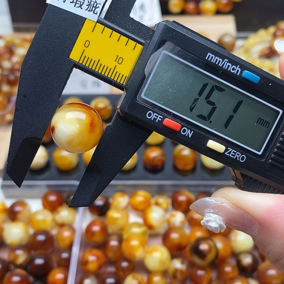 虫珀未镶嵌裸石蜜蜡928