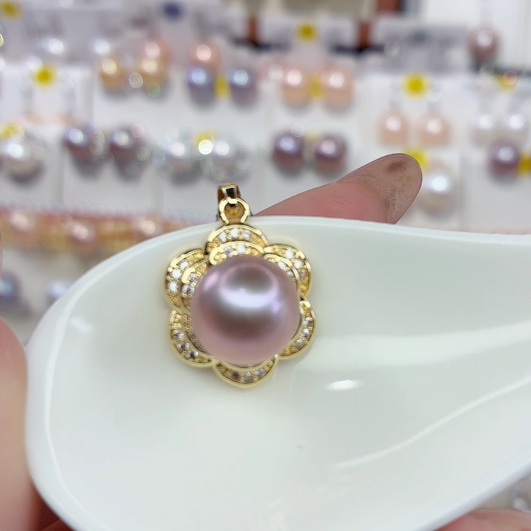 颈饰淡水珍珠合金