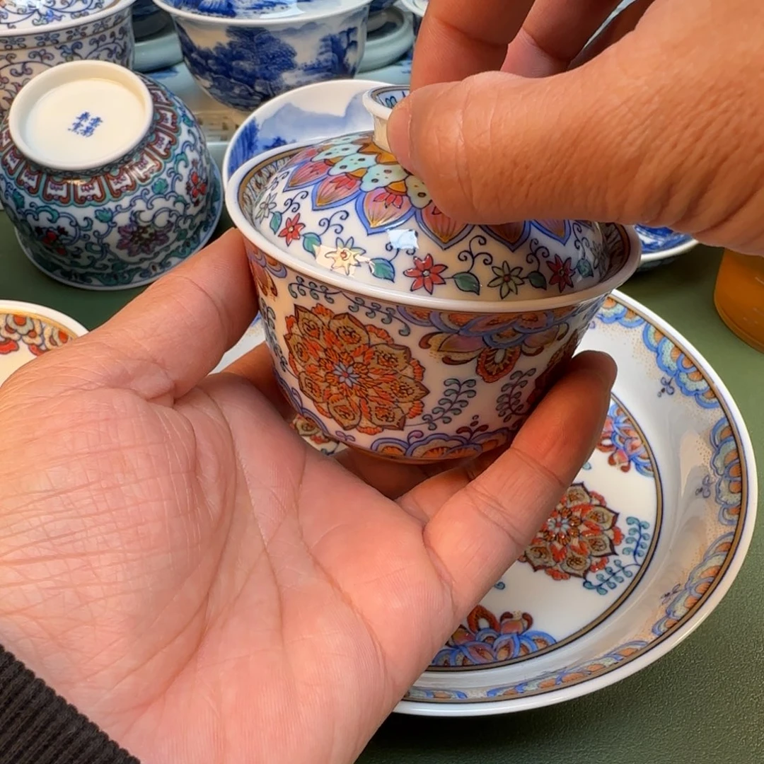 纯手工纯手绘茶具石头21