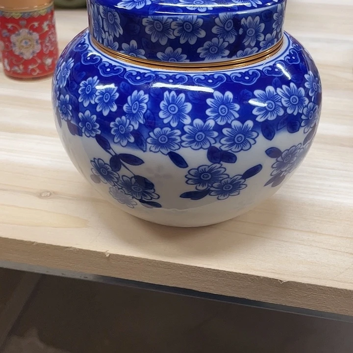 陶瓷罐储物罐茶叶罐