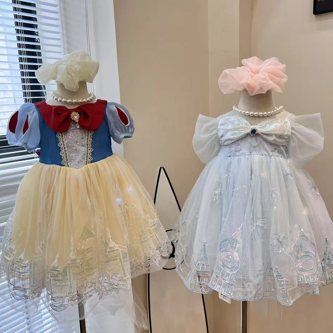 X.M闪灯超美！爱莎&白雪公主【洛丽塔】纱裙~250507