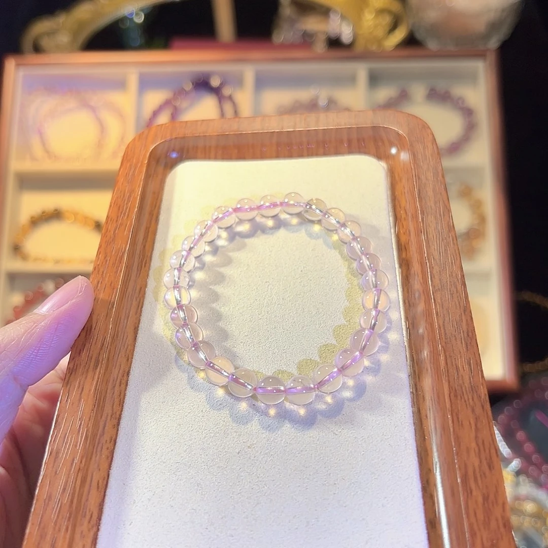 黄晶手链未镶嵌水晶