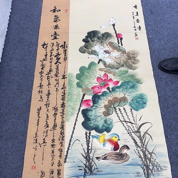 国画手绘国画作品