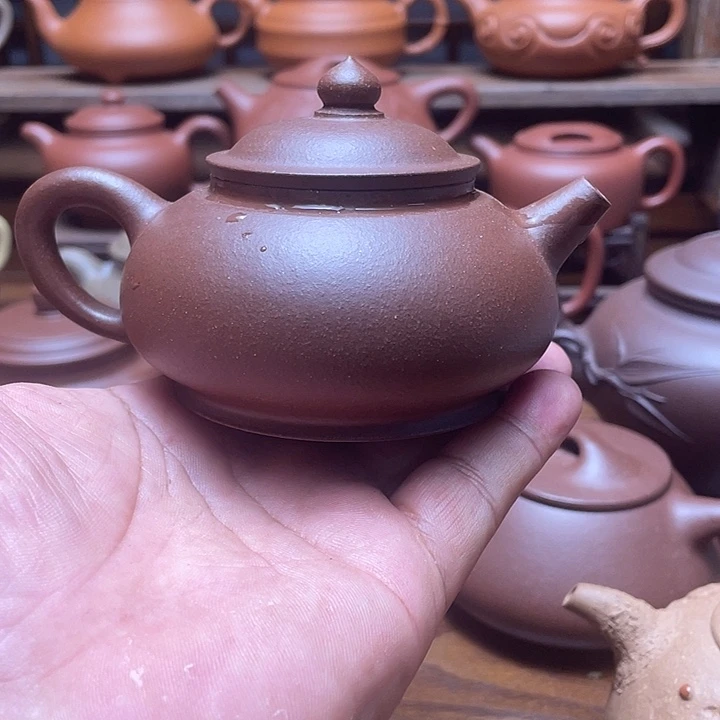 魔***糖茶壶紫泥宜兴紫砂壶全手工制作