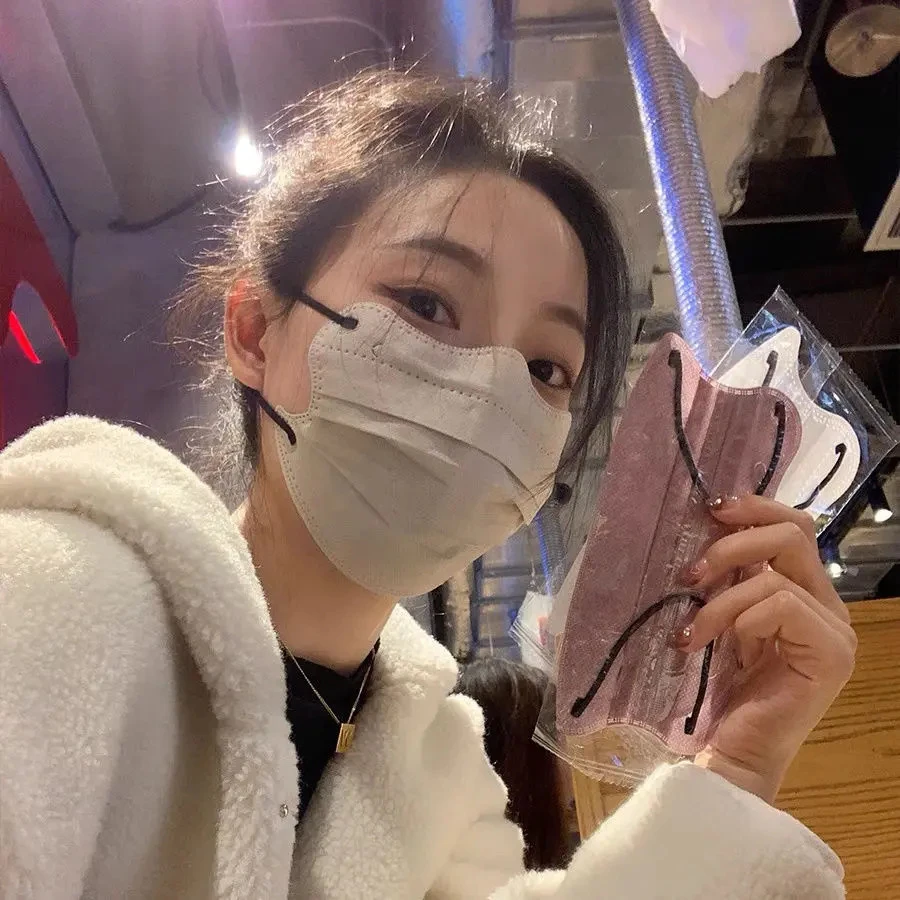 【独立包装】口罩一次性秋冬防晒显瘦三层显脸小ins网红百搭高颜值x