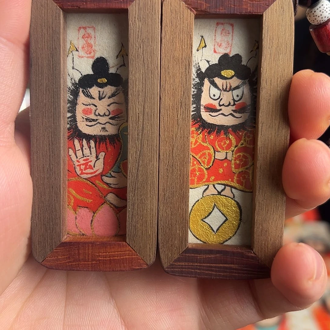 仅***仅纯手绘钟馗文创画
