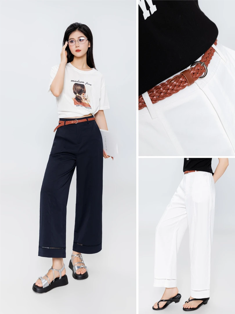 武冈她之蝶25夏裤 3252064款时尚休闲裤