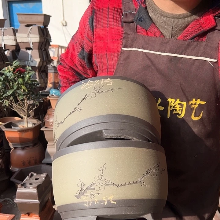 紫砂花盆不好意思哈哈哈我也想你