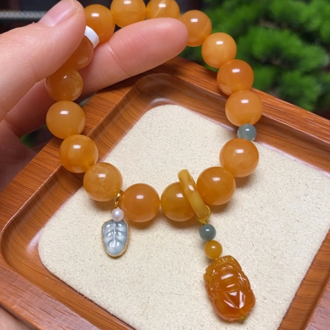 【闪购商品】手链蜜蜡未镶嵌手串