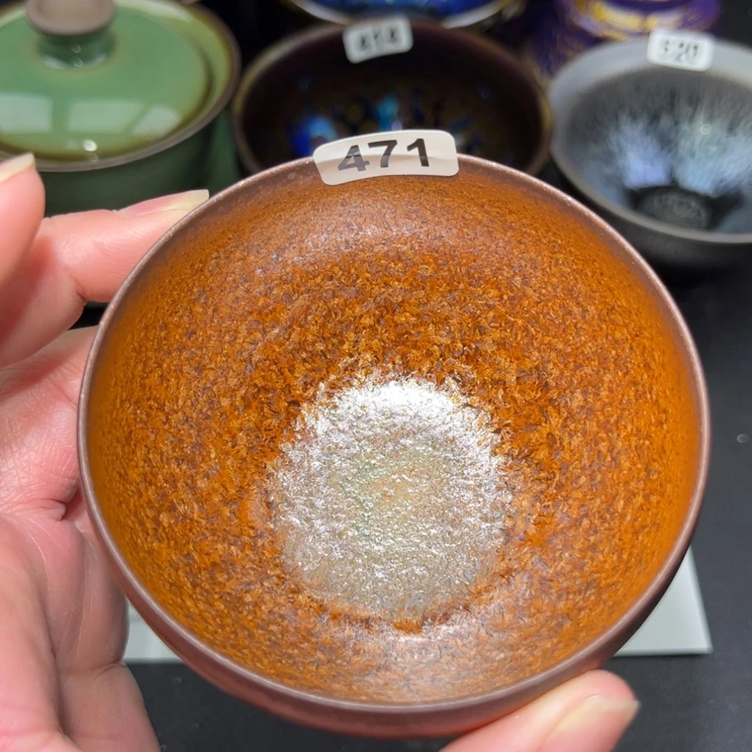 茶盏471 建盏单盏太好看了吧……