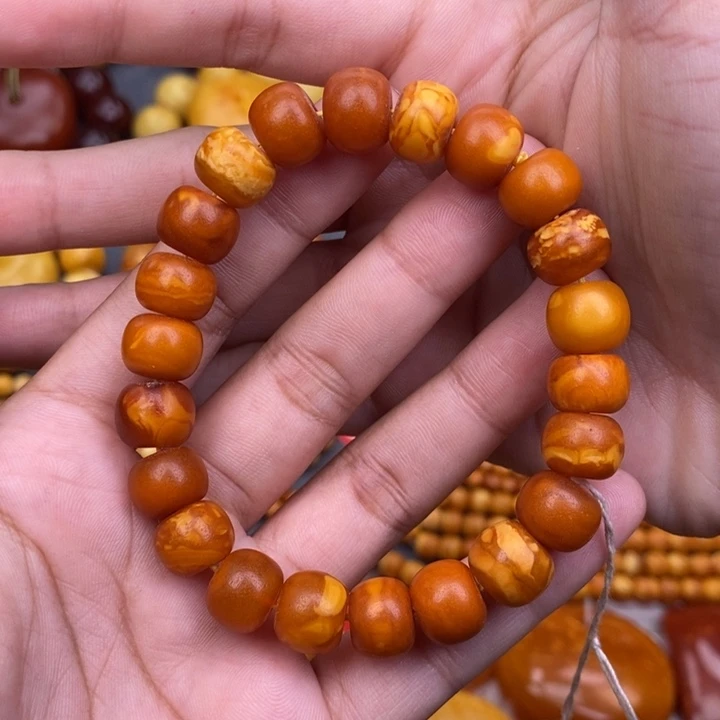 琥珀未镶嵌裸石蜜蜡L