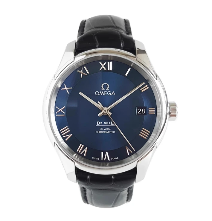 99新 Omega/欧米茄 碟飞系列自动男表431.13.41.21.03.001表径41