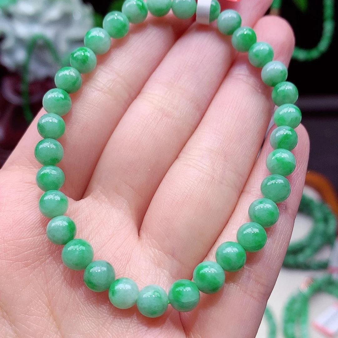 翡翠未镶嵌手链翡翠