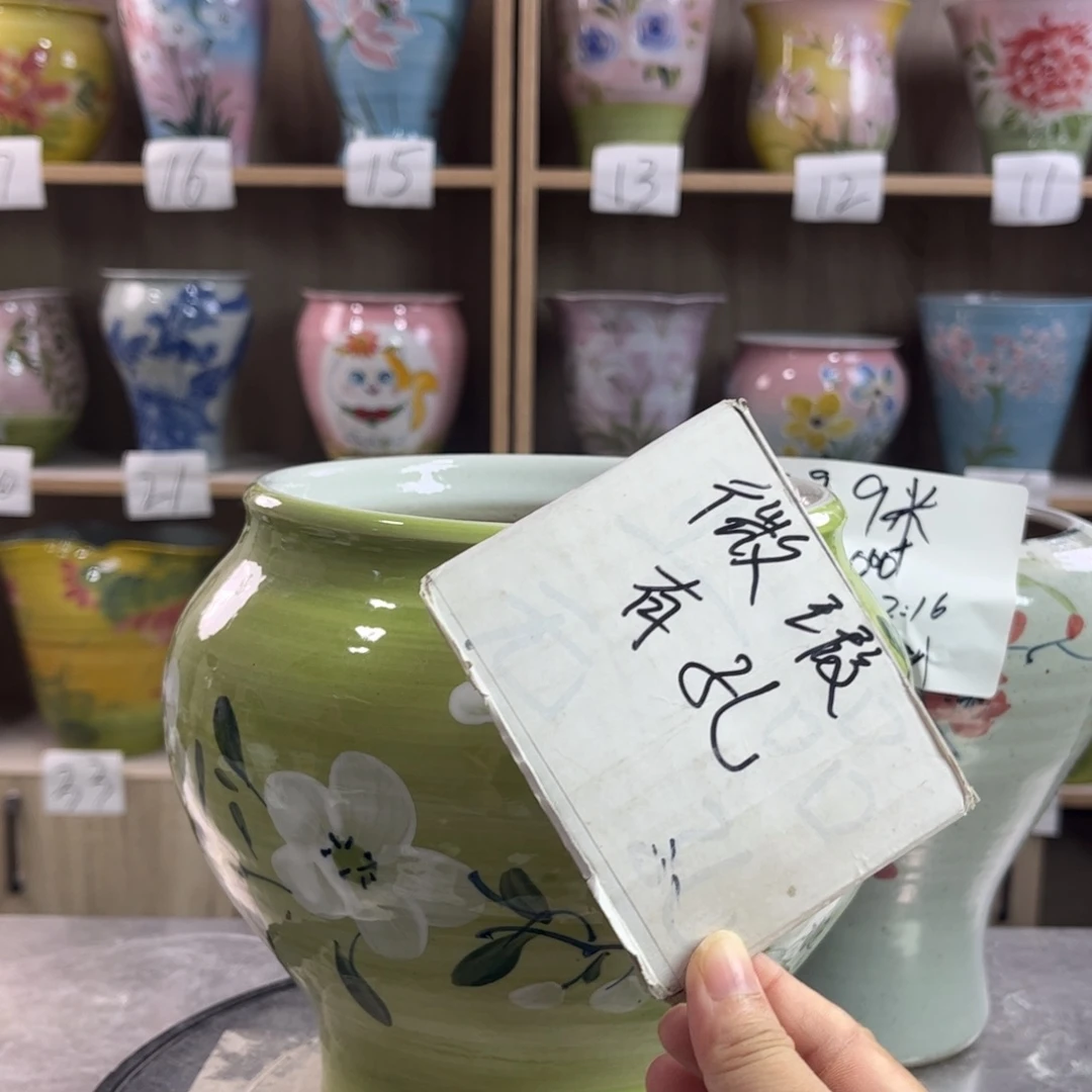景德镇陶瓷花盆花盆