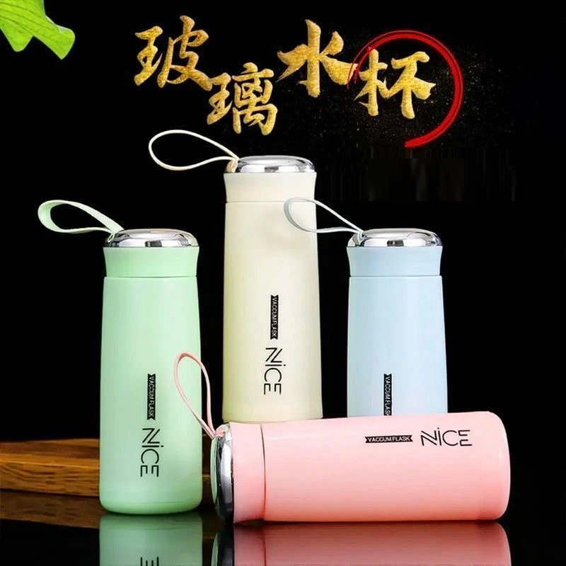 1223 玻璃水杯【颜色不挑】
