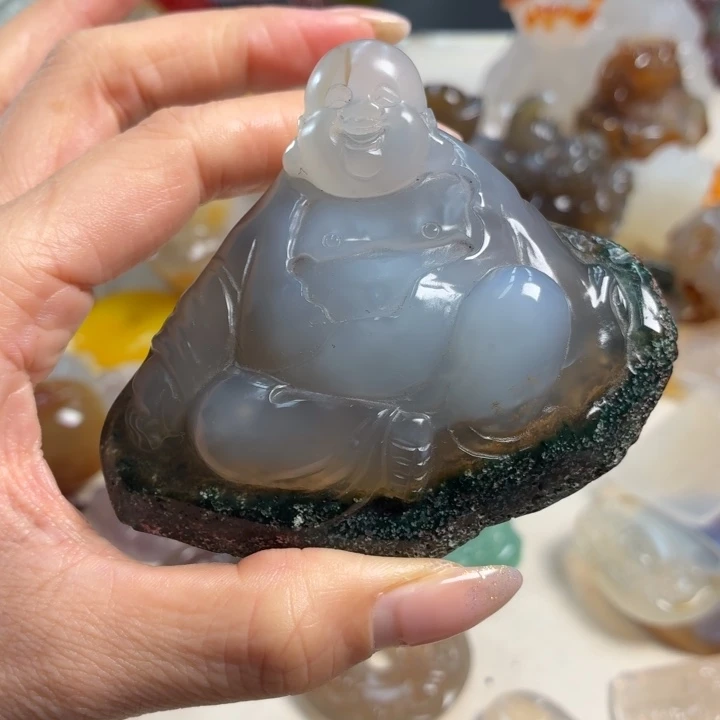 玛瑙/玉髓未镶嵌吊坠(不含链)