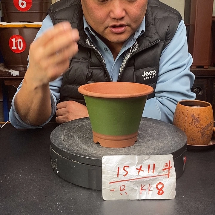 花盆紫砂紫砂花盆货号一只Kk8