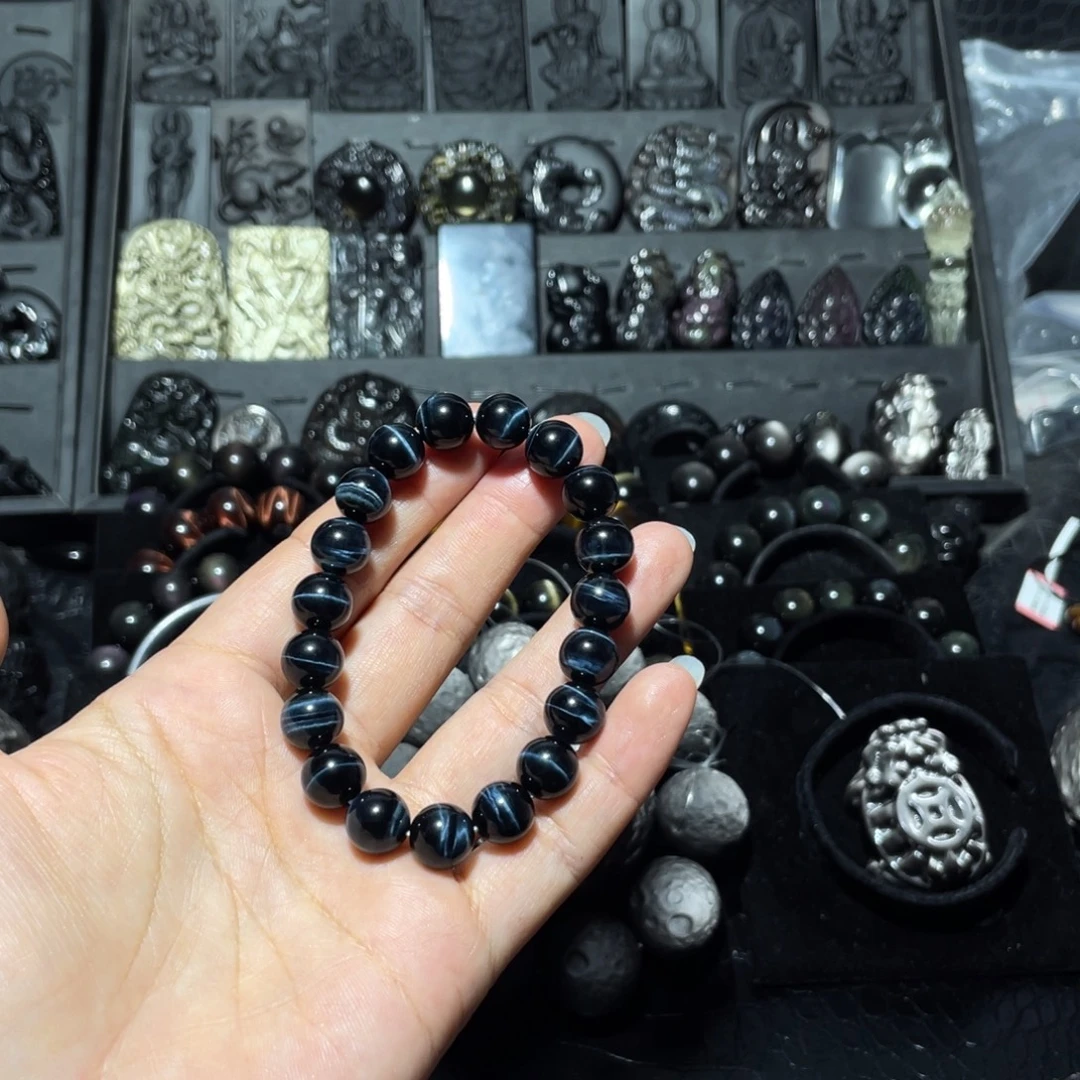 *****黑曜岩未镶嵌珠宝奇石