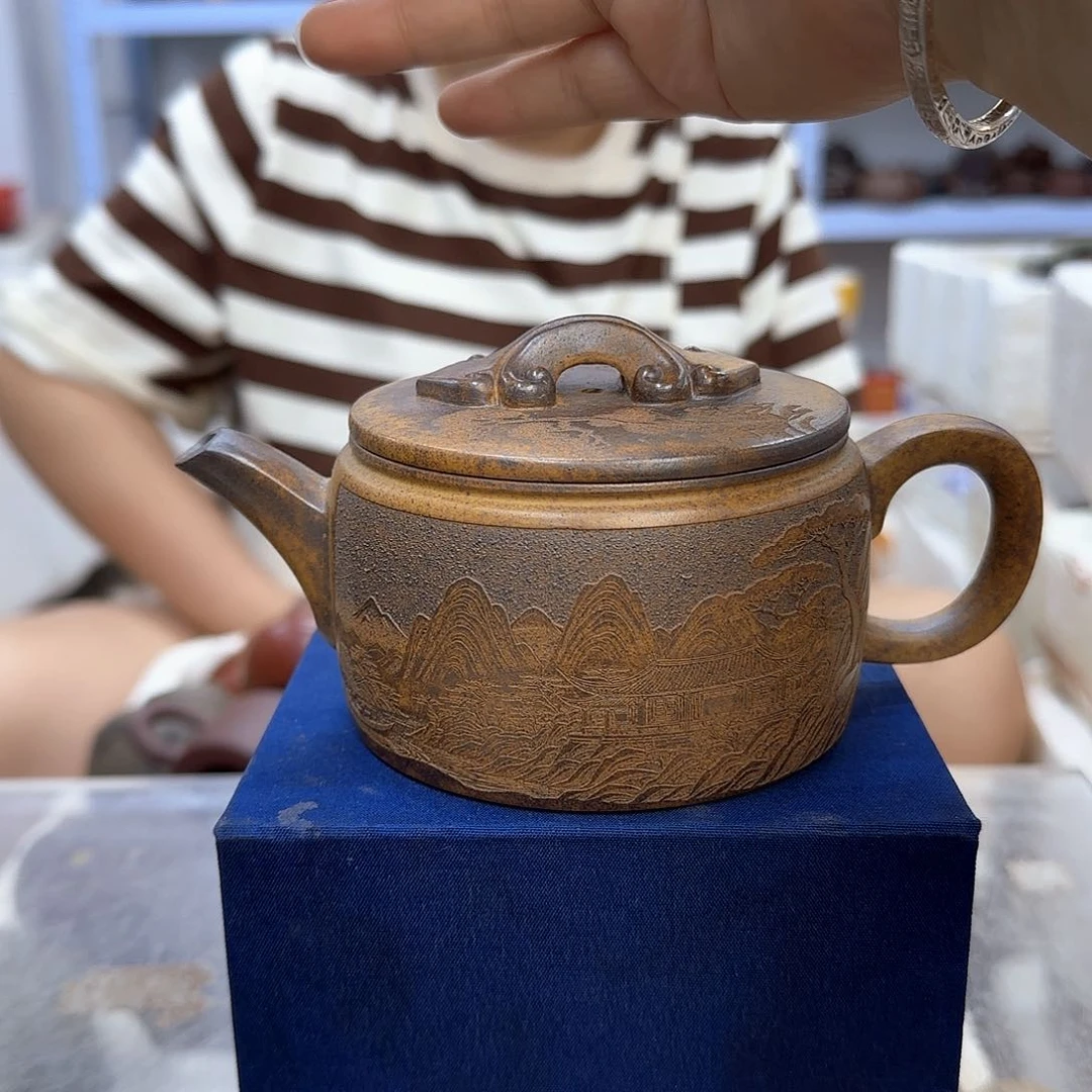 茶壶紫砂宜兴紫砂壶瑕疵