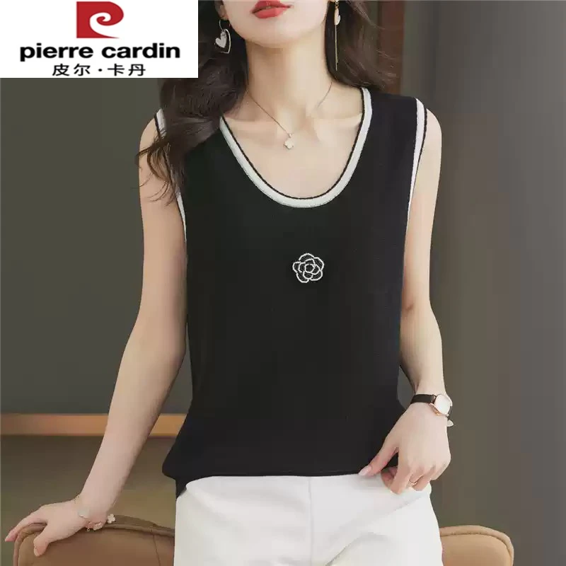 皮尔卡丹针织吊带背心女内搭宽松显瘦打底上衣春夏季2025新款性感