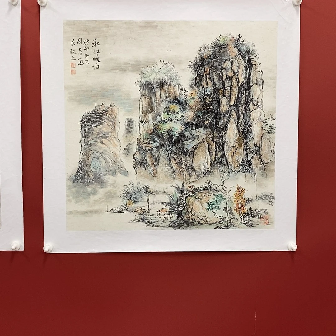 国画韦国春四尺斗方精品佳作