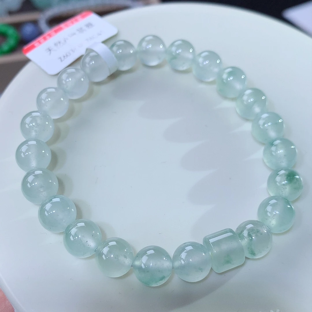 未镶嵌手串翡翠翡翠卡8