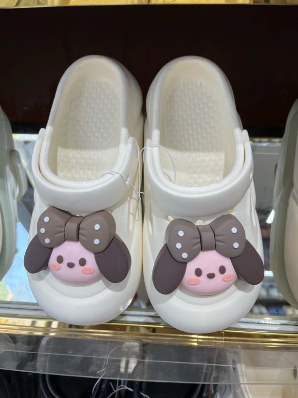 《新疆包邮》日常通用包头凉鞋网红拖潮流卡通动漫可爱少女心潮拖