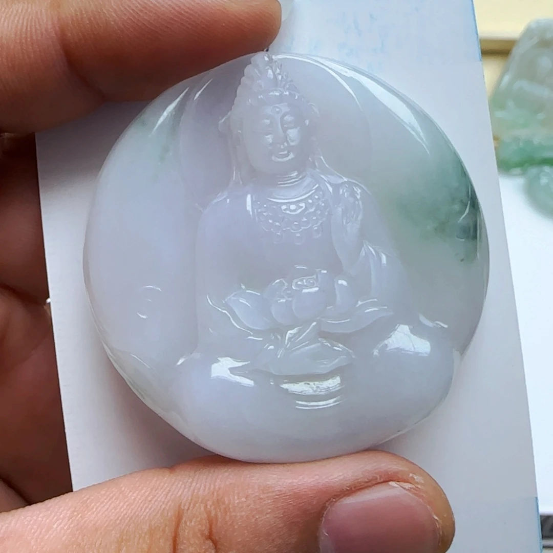 海***–翡翠未镶嵌颈饰翡翠