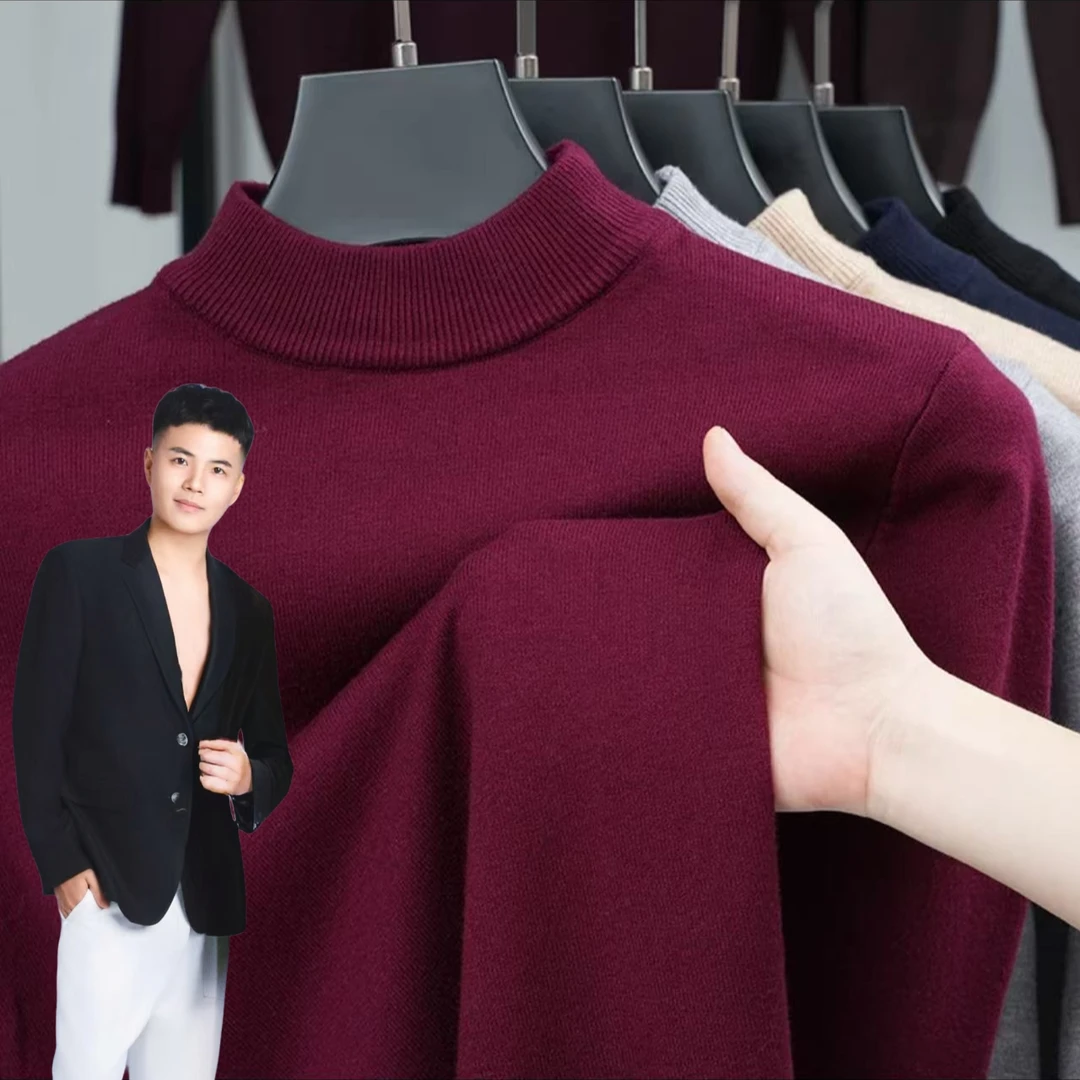 【张张专属】羊毛衫秋冬柔软半高领针织衫可机洗