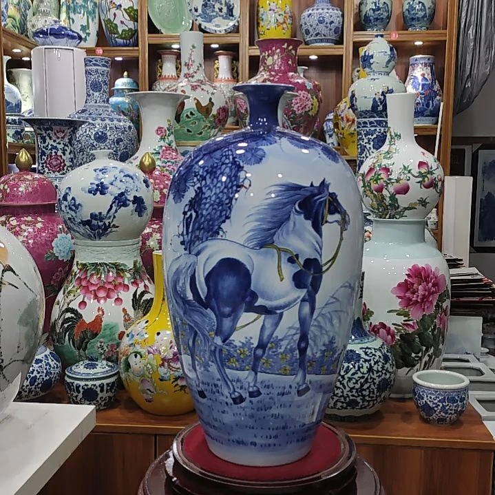 瓷片景德镇陶瓷花瓶子子子