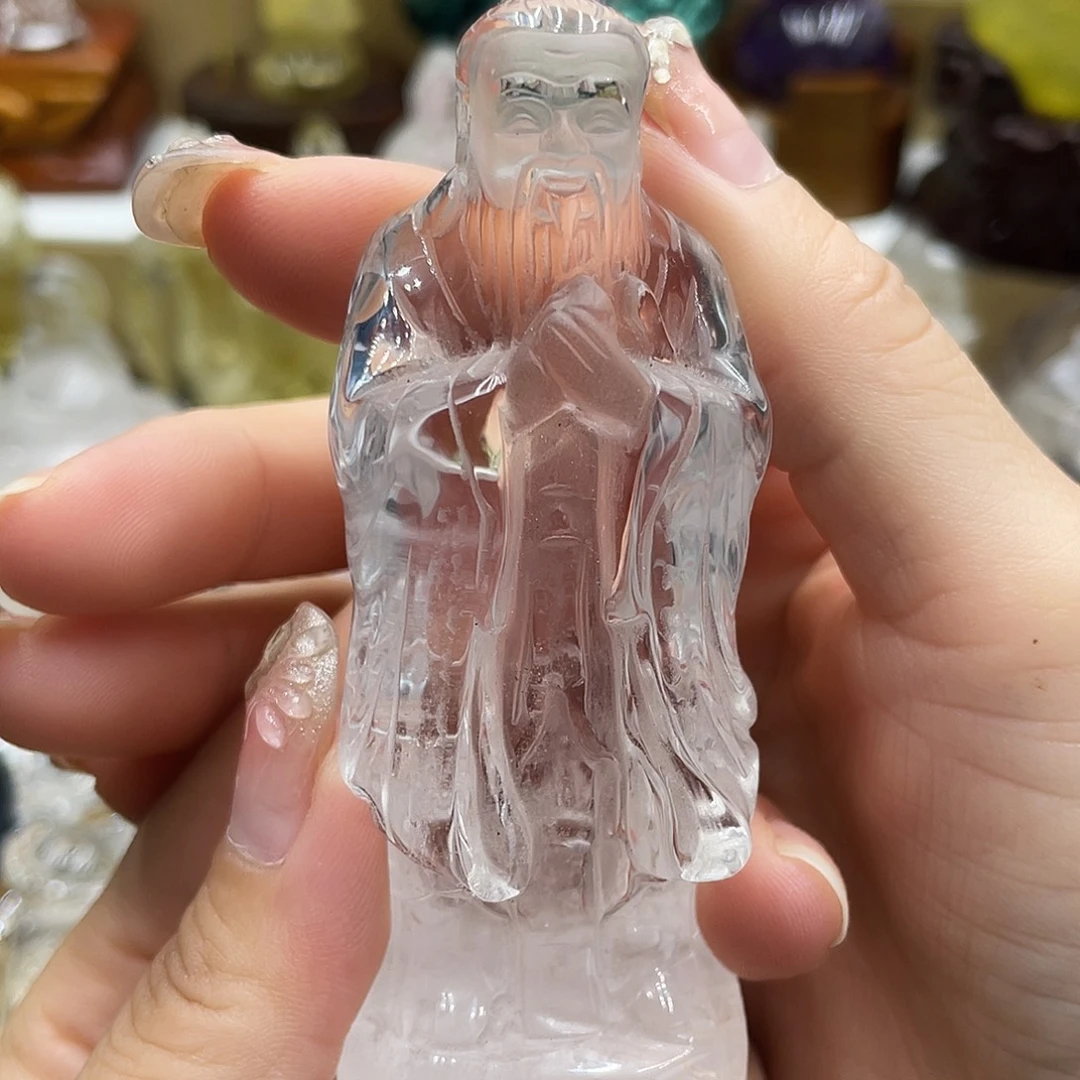 草***生未镶嵌珠宝半成品水晶