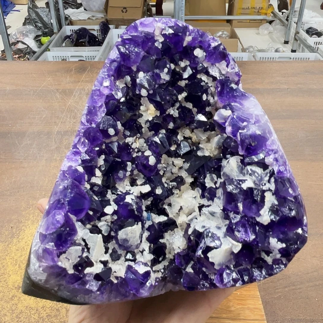 紫晶摆件未镶嵌晶体