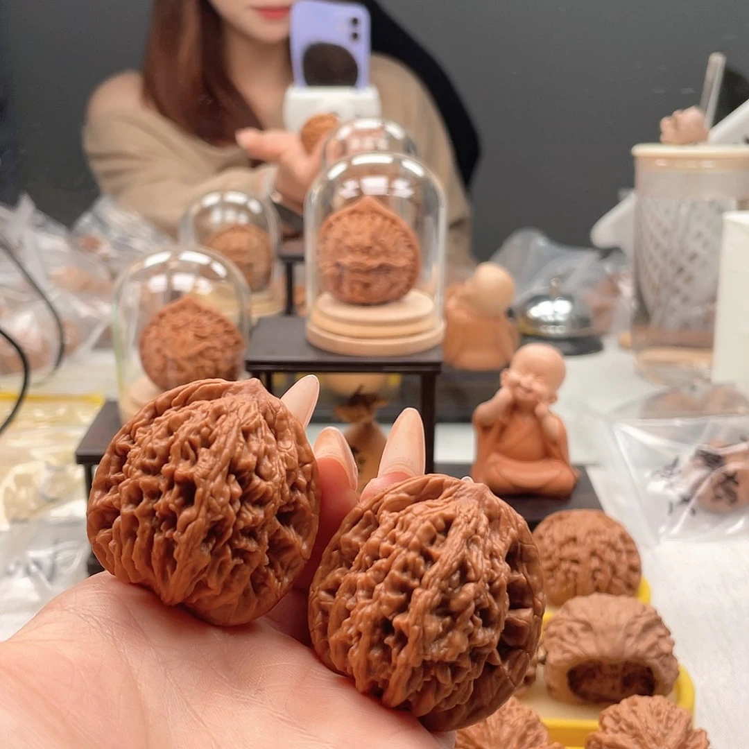 吊坠文玩核桃42精品麦虎