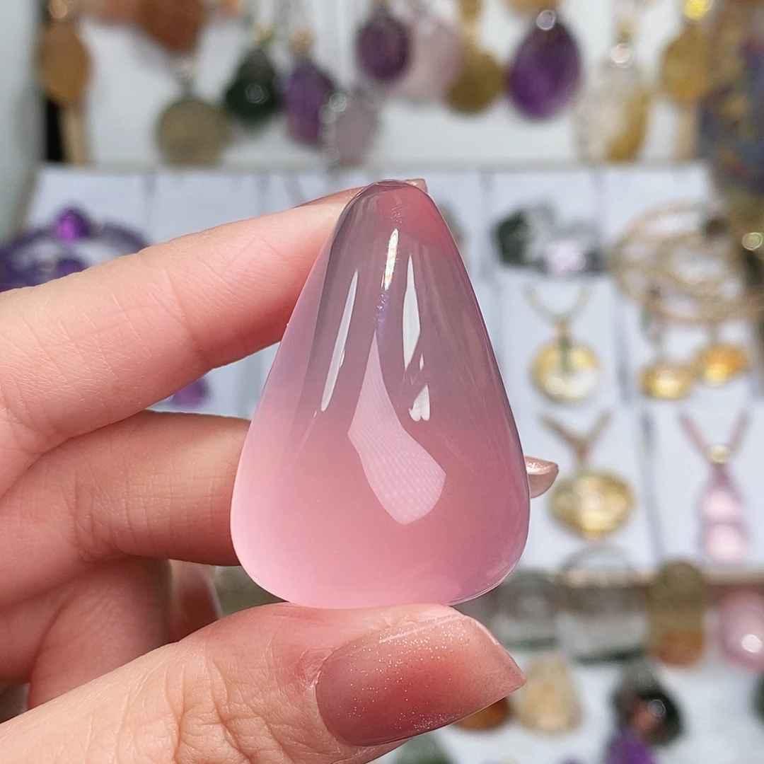 水晶未镶嵌吊坠(赠链)