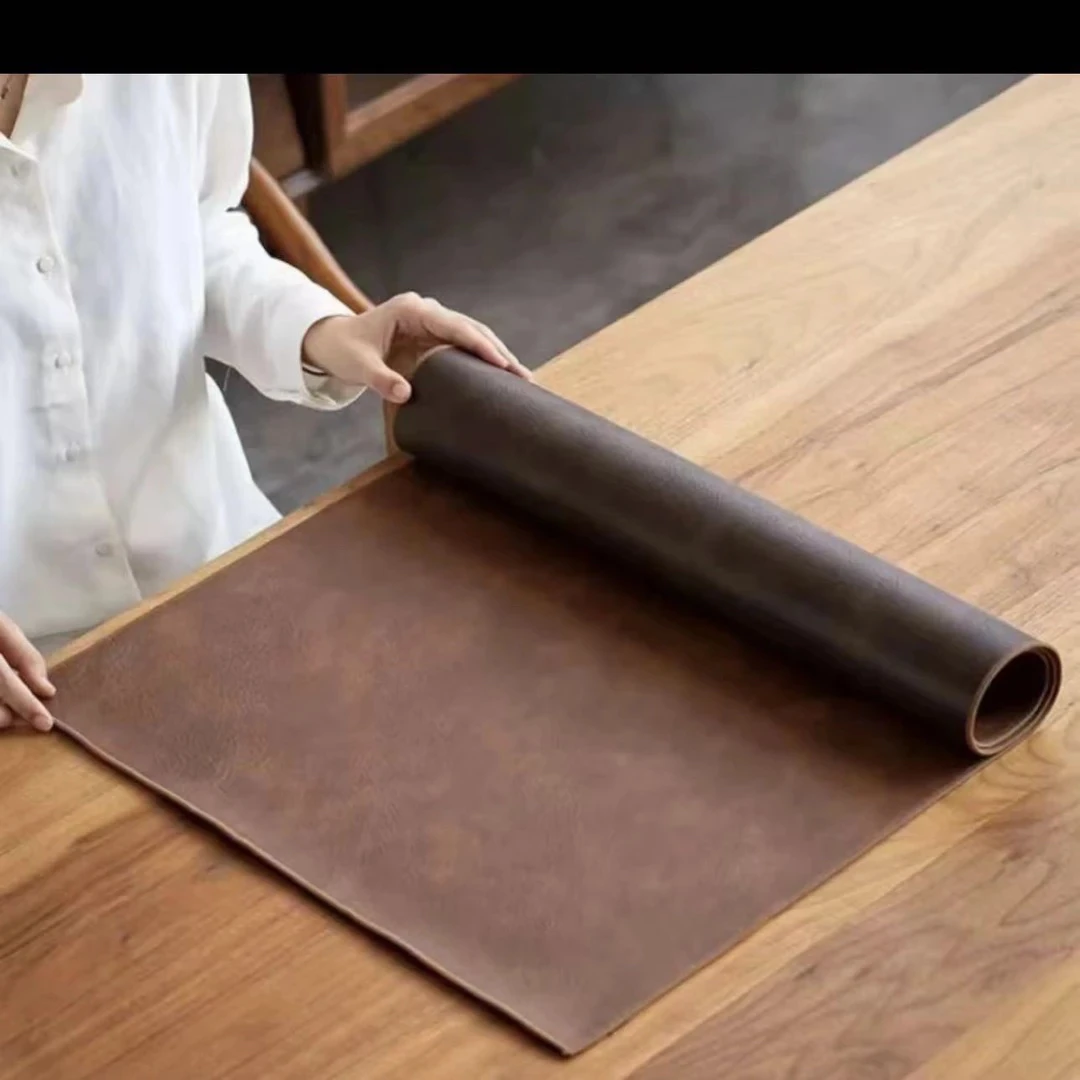 80×33牛皮纹皮革桌旗