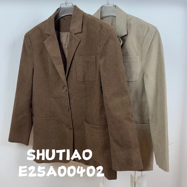 【SHUTIAO】2024秋冬：新款小众设计款外套E25A00402