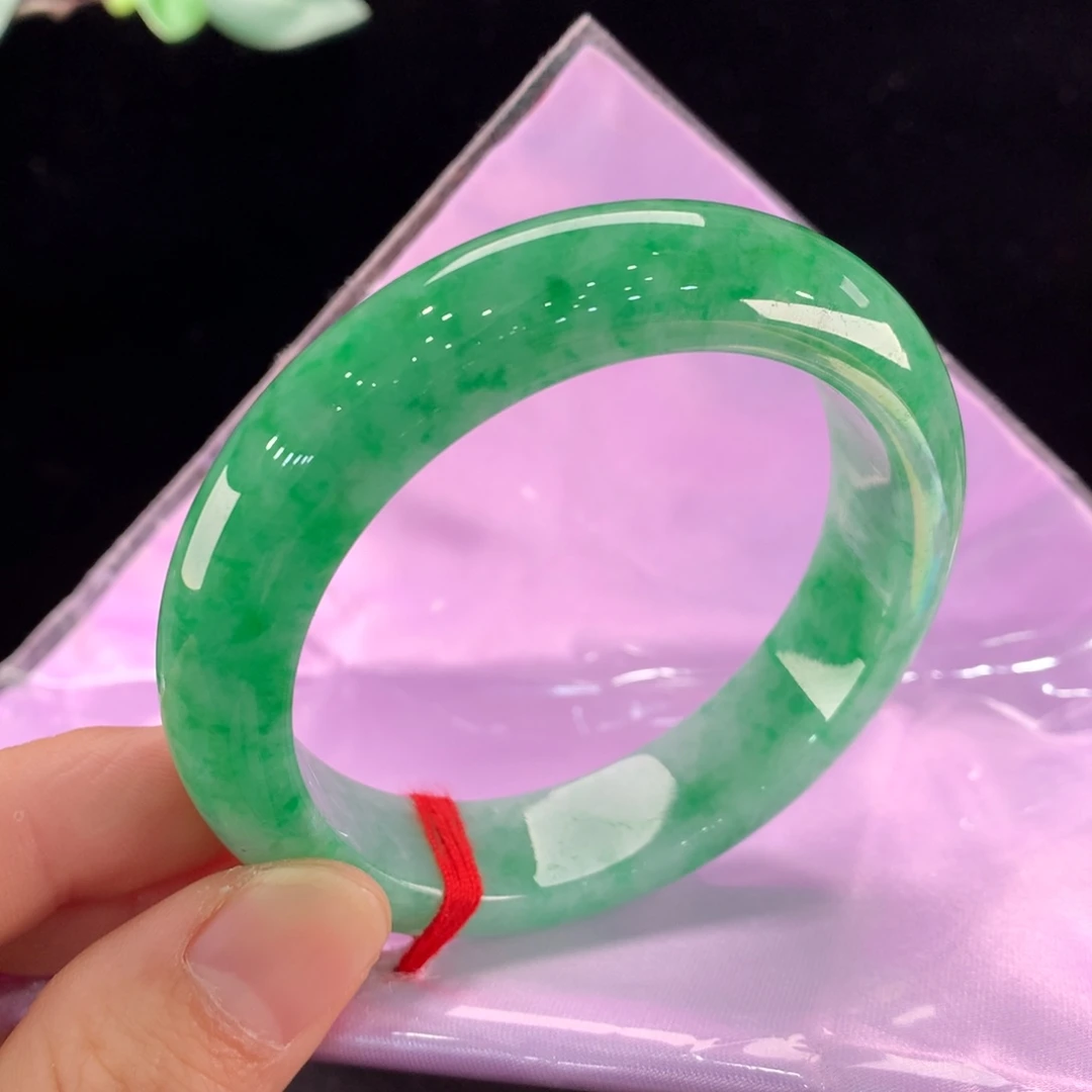 翡翠未镶嵌手镯0149