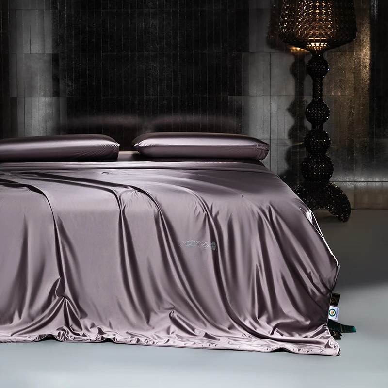 莉莉【高端贵妇款】2025A类有机蚕丝被高端轻奢丝滑水光蚕丝被凉感