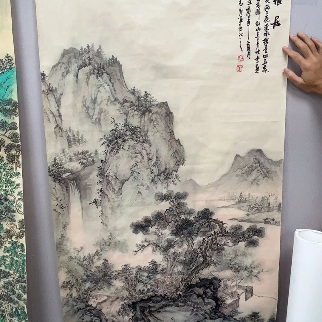 国画纯手绘宣纸国画作品