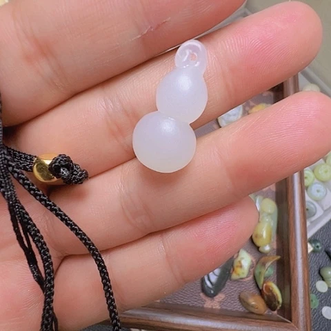 和田玉未镶嵌珠宝半成品柒*