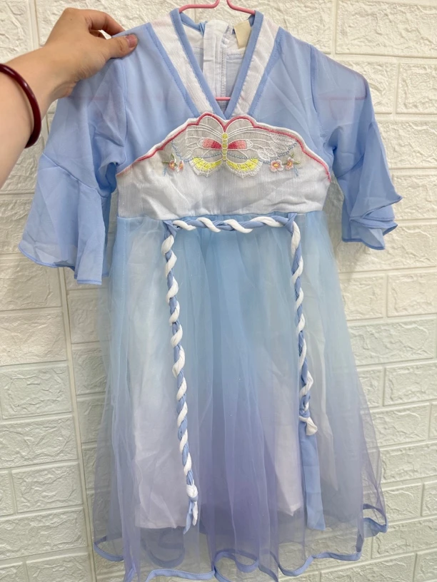 微瑕汉服裙个别出跑线拉链有点脏得处理每一件都一点瑕疵