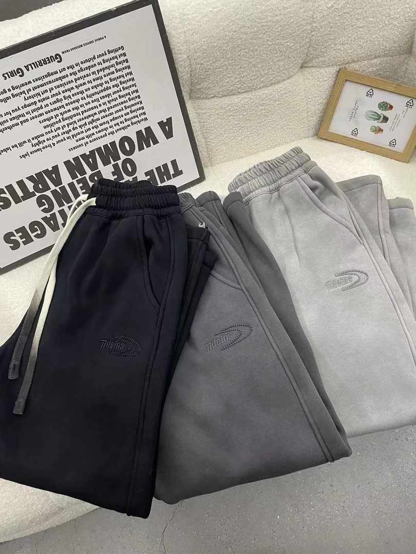 412404《5-13》优选韩儿童休闲舒适洋气冬季加绒休闲裤