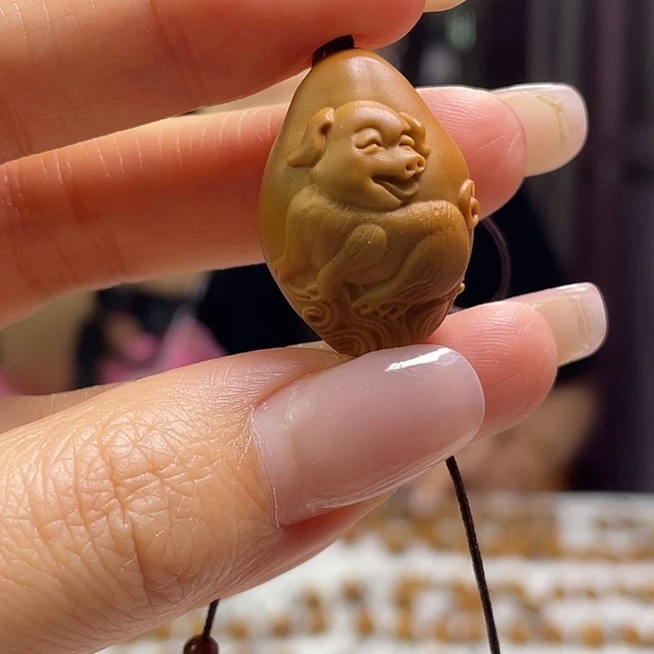 橄榄核吊坠橄榄核